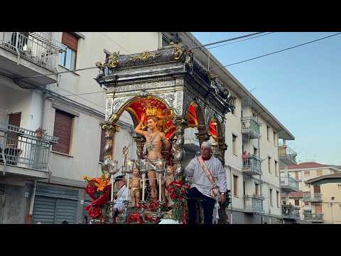 FESTA SAN SEBASTIANO BI MARTIRE - CONTINUO GIRO DEL 20 ( ACIREALE 2025 )