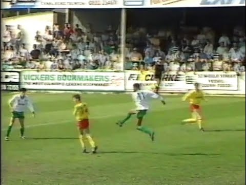 1990 last goal at Yeovil's old Huish - scored by Neil Cordice