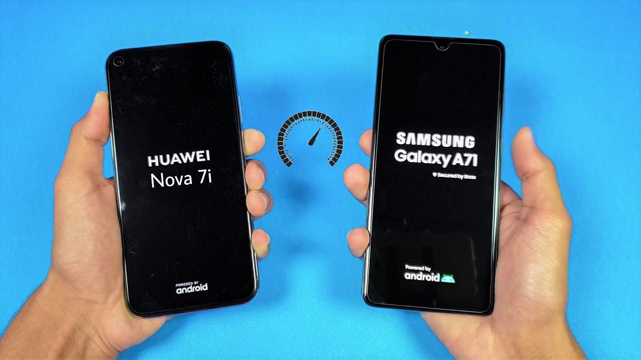 Huawei Nova 7i (8GB) vs Samsung Galaxy A71 (8GB) - Speed Test!