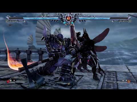 EPIC FIGHT SPARDA VS ASTAROTH SOULCALIBUR™Ⅵ