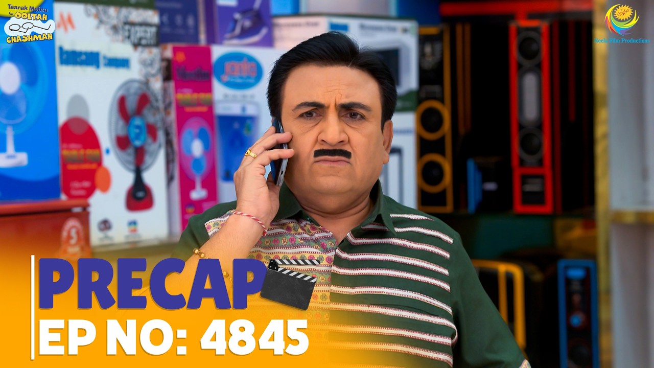 Ep 4845 - PRECAP! | Taarak Mehta Ka Ooltah Chashmah | तारक मेहता का उल्टा चश्मा