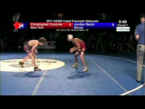 Cadet Freestyle 5th 84 - Chris Cuccolo (NY) vs. Jordan Reich (IL)