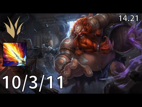 Gragas Jungle vs Viego - EUW Master | Patch 14.21
