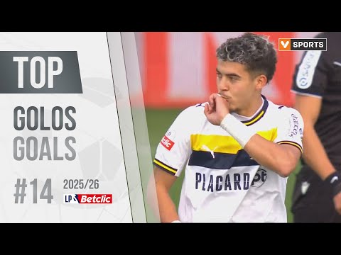 Top Golos da 14ª Jornada (Liga 25/26)