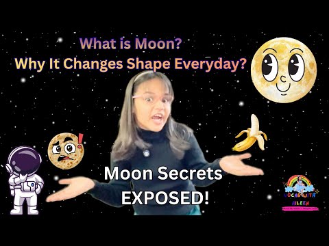 What is Moon? And Why Does the Moon Change Shape? 🌙😲 | Amazing Facts | Vocab With Aileen