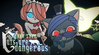 Cover art for "Cats are dangerous"