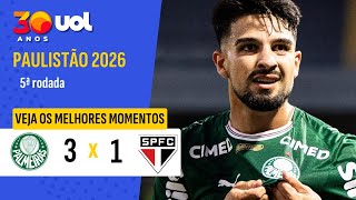 PALMEIRAS VENCE O SÃO PAULO E AUMENTA A CRISE TRICOLOR; VEJA OS MELHORES MOMENTOS
