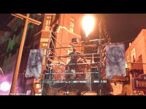 Universal Orlando Halloween Horror Nights 2016 Scare Zones Walkthrough