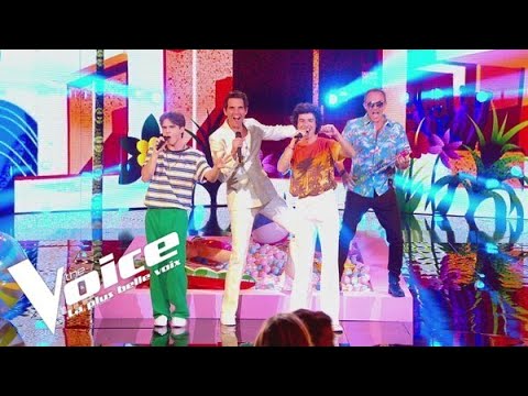 Harry Styles - Watermelon sugar - Gabriel Lobao, Clément et Mika | The Voice 2024 | Demi-Finale