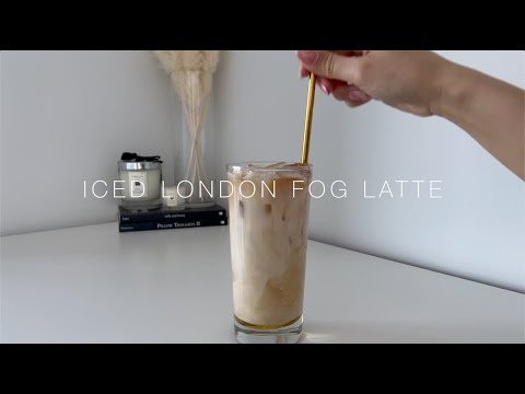 ASMR | Iced London Fog Latte | Perfect Afternoon Tea