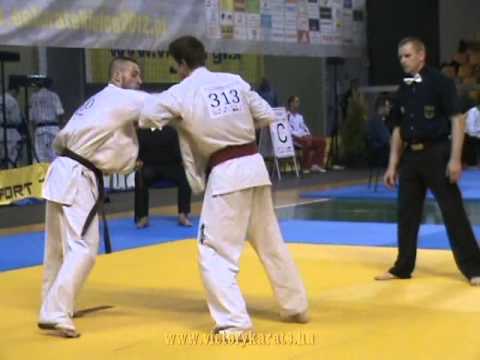 Wiszler Csaba vs. Kvietka Justinas, U22 Man - 80kg, European Championships, Kielce, 11/16/2012