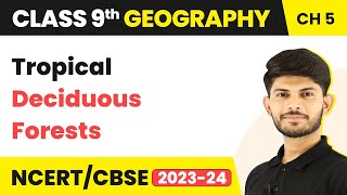 Class 9 Geography Chapter 5 | Tropical Deciduous Forests -Natural Vegetation & Wildlife
