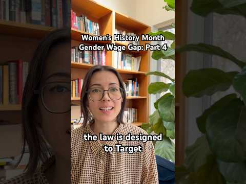 Thumbnail for Gender Wage Gap: Part 4 ⬇️ by Claudia Goldin