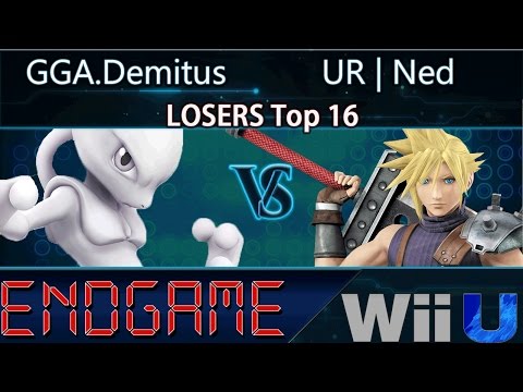 Endgame  LOSERS Top 16 - GGA.Demitus (Mewtwo) vs UR | Ned (Cloud)