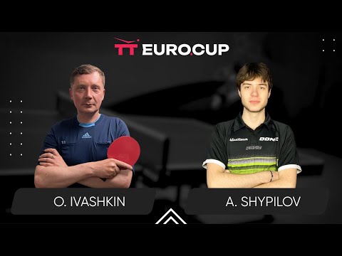 19:15 Oleksandr Ivashkin - Anton Shypilov 23.06.2024 TT Euro.Cup Ukraine Master. TABLE 3