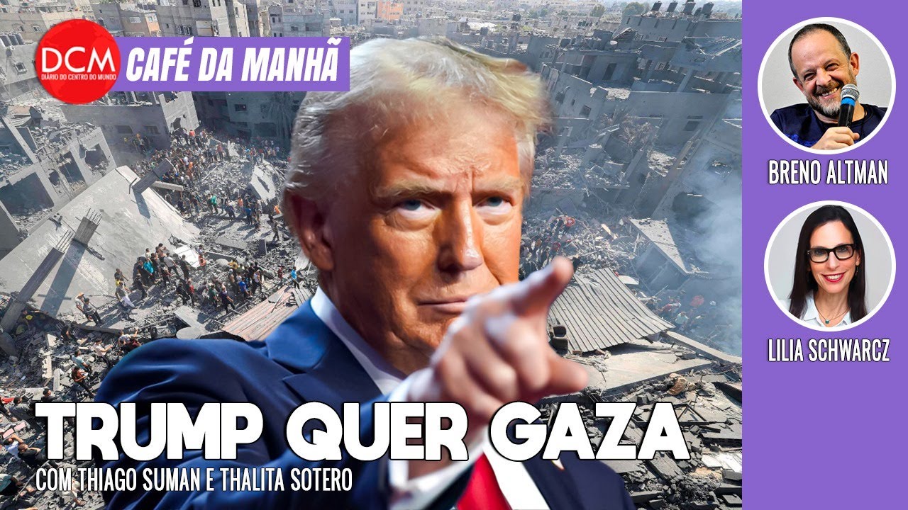 Limpeza étnica: Trump diz que “assumirá” Gaza; Lula diz que mundo precisa de paz
