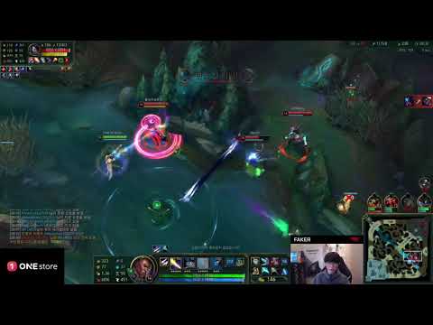 Faker's insane 1v3 play as lucian