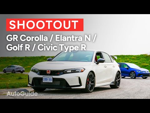 What’s the Best Performance Car? Civic Type R vs Elantra N vs Golf R vs GR Corolla