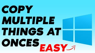 Download the video "How to Copy Multiple Items at Once in Windows"