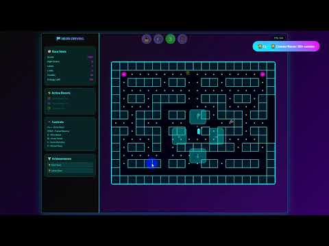 Neon Driving - Adventure Game