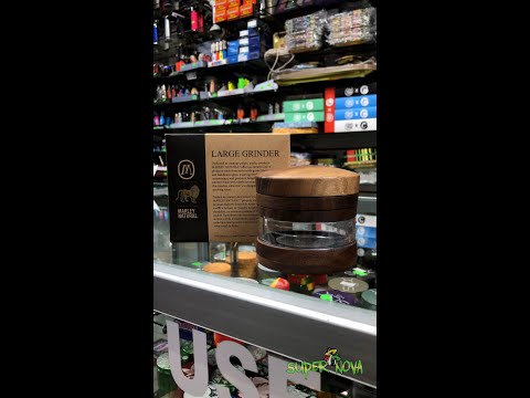 Marley Natural Large Wood Herb Grinder
