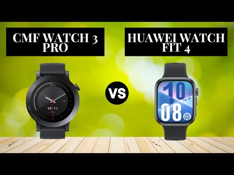 CMF Watch 3 Pro vs Huawei Watch Fit 4