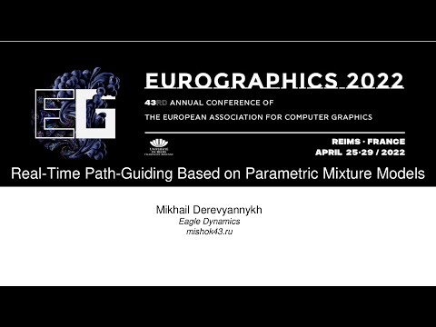 EG2022 - Real-Time Path-Guiding Based on Parametric Mixture Models