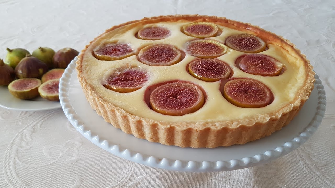 Fig Cheesecake Tart The Cooking Foodie