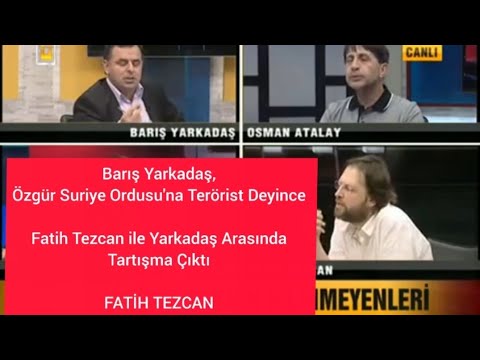 Barış Yarkadaş, Esed'i Övünce Fatih Tezcan ile Yarkadaş Arasında Tartışma Çıktı #analizvedeşifre 