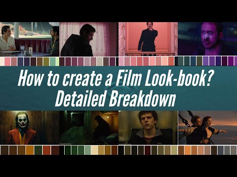 How to create a Film Lookbook. Detailed Breakdown.