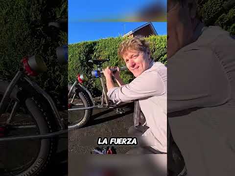 Creó una bicicleta con suspensión de IMANES y el resultado es increíble 🧲🚲 #shorts