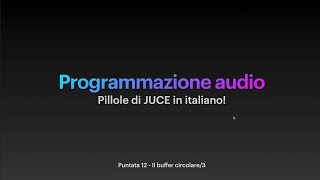 Buffer Circolare 3/3