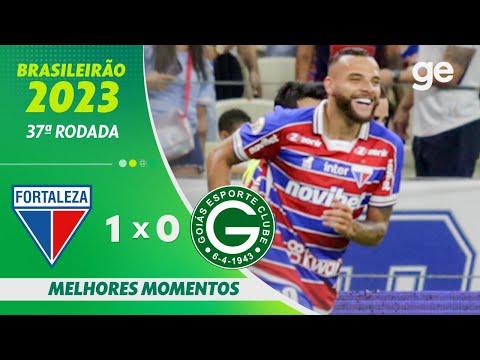 Gols e lances de Fortaleza x Goiás