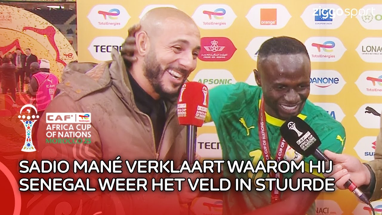Mané: "Het is maar voetbal, de scheids kan soms fouten maken..." 👏 | Interview met Mané en Gueye