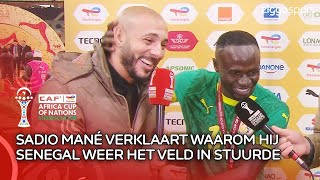 Mané: "Het is maar voetbal, de scheids kan soms fouten maken..." 👏 | Interview m