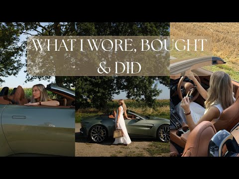 WE NEED TO MOVE - what I wore, bought and did this week