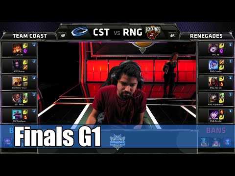 Coast vs Renegades | Game 1 Grand Finals S5 NA CS Summer 2015 | CST vs RNG G1 Finals