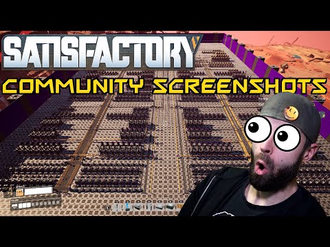 Tr1ggi reagiert auf EURE Satisfactory Screenshots | MEGA Konstruktionen