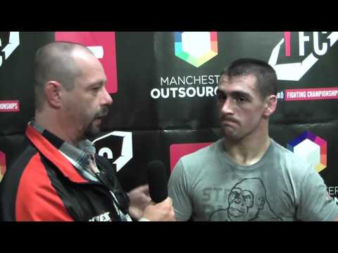 Post fight interview with Aaron Daniels after Tanko FC