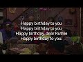 Happy Birthday To You From Sesame Street Episode 3774 With Lyrics