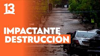 Aluvión: Clínicas, institutos, calles, vehículos y casas con graves daños l Las Condes