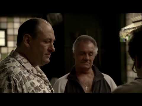 Tony finds out that Johnny Sack has died, The Sopranos HD