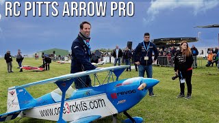 Wow! Pilot Martin Pickering Shows Aerobatic Flight Maneuvers With A Big RC Pitts Arrow Pro