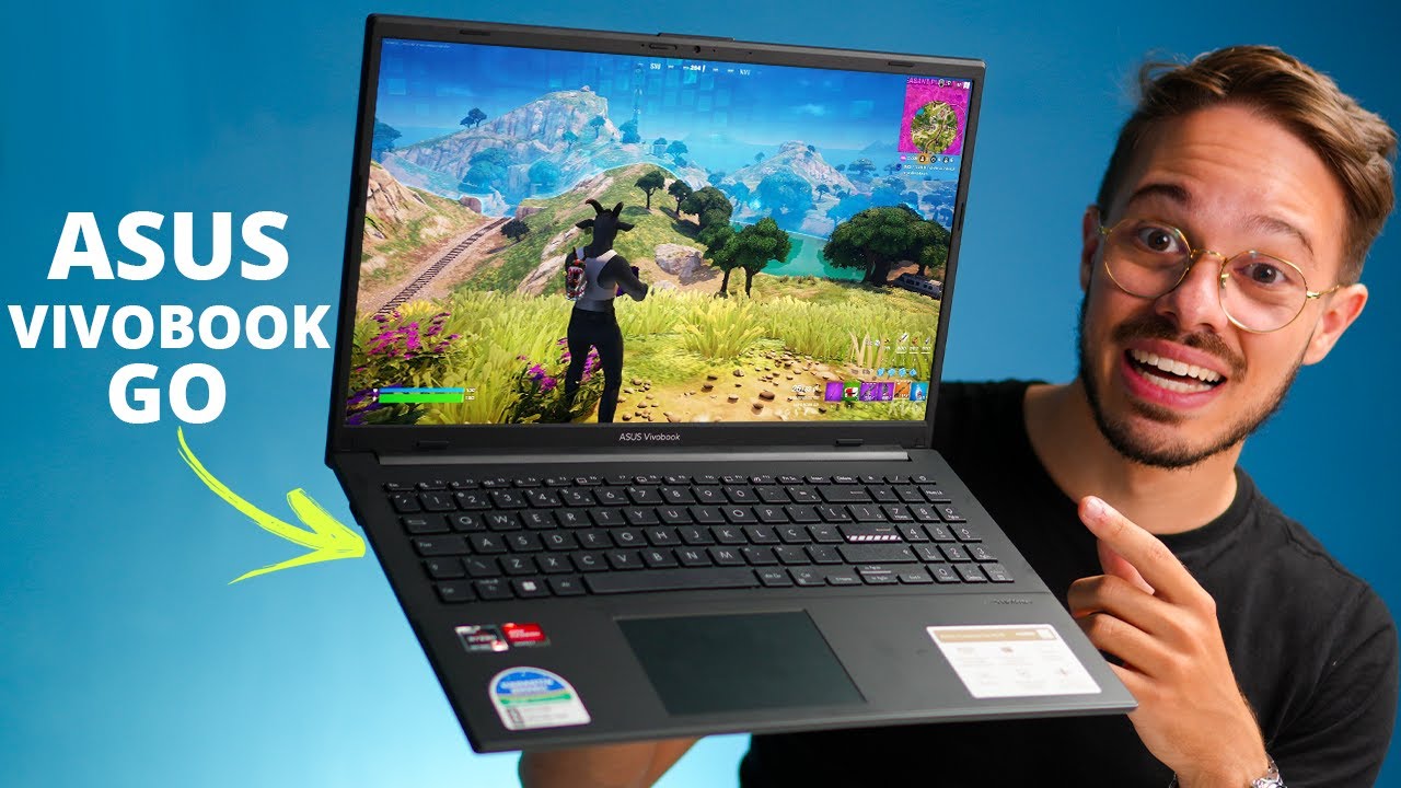 CHEGOU! o MELHOR notebook barato! ASUS VIVOBOOK GO 15 Ryzen 5