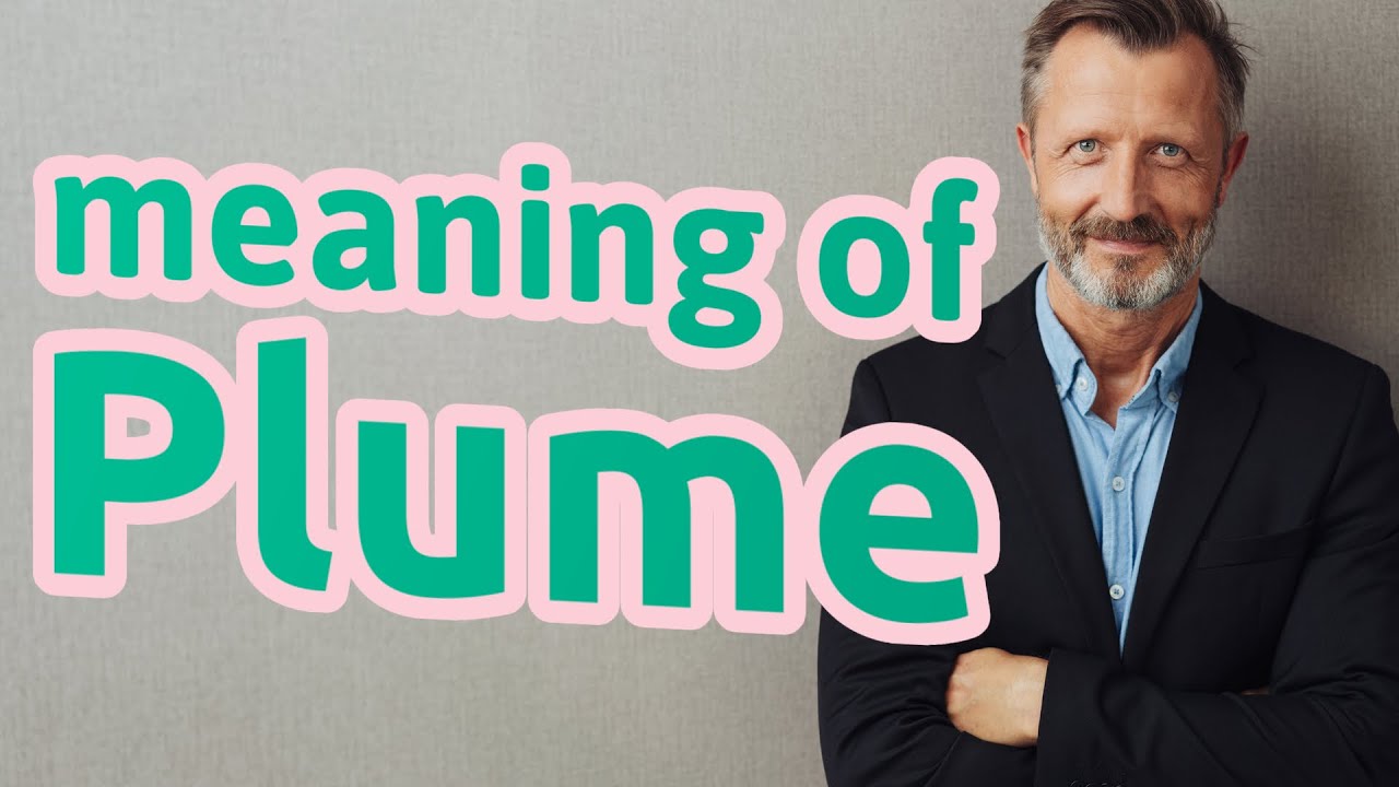 Plume | Definition of plume