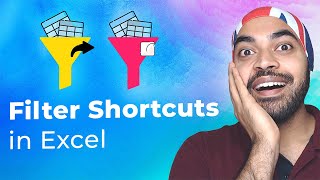 Filter Shortcuts in Excel