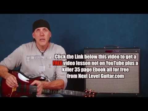 Learn to jam lead guitar lesson arpeggio soloing twists lick ideas devices on PRS 513 pt4