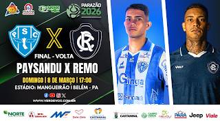 PAYSANDU X REMO | MANGUEIRÃO - BELÉM -PA || PARAZÃO 2026 || FINAL - VOLTA