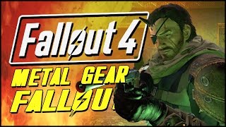 Fallout 4 Mods & Funny Moments | METAL GEAR SOLID MOD!