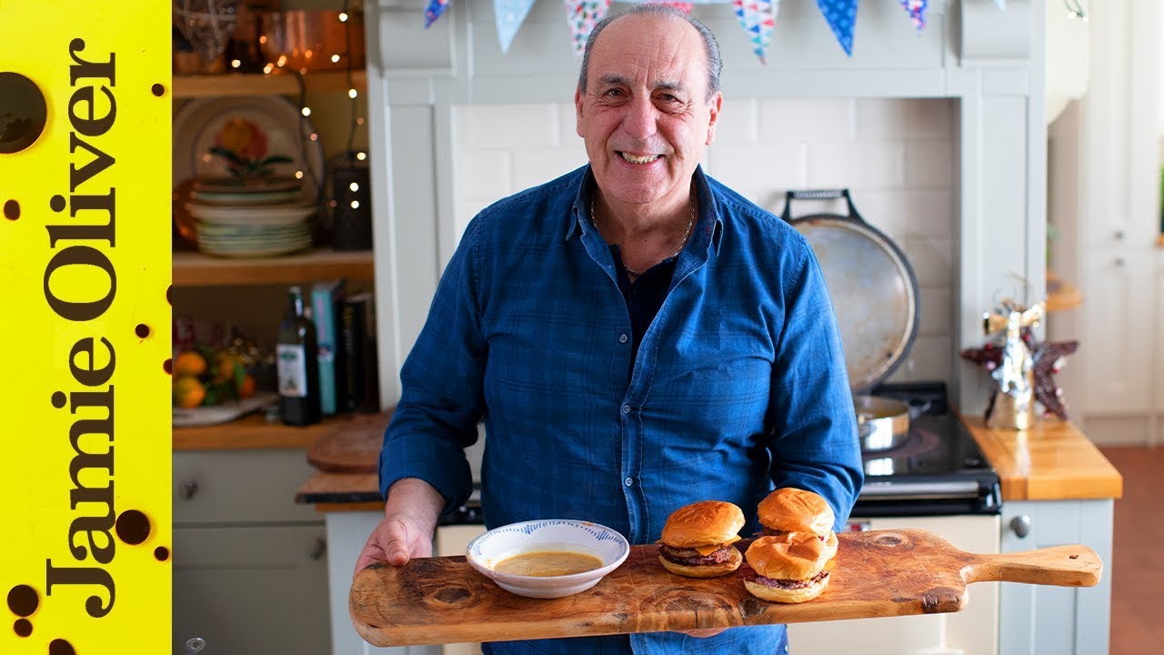 Super tasty turkey burgers: Gennaro Contaldo